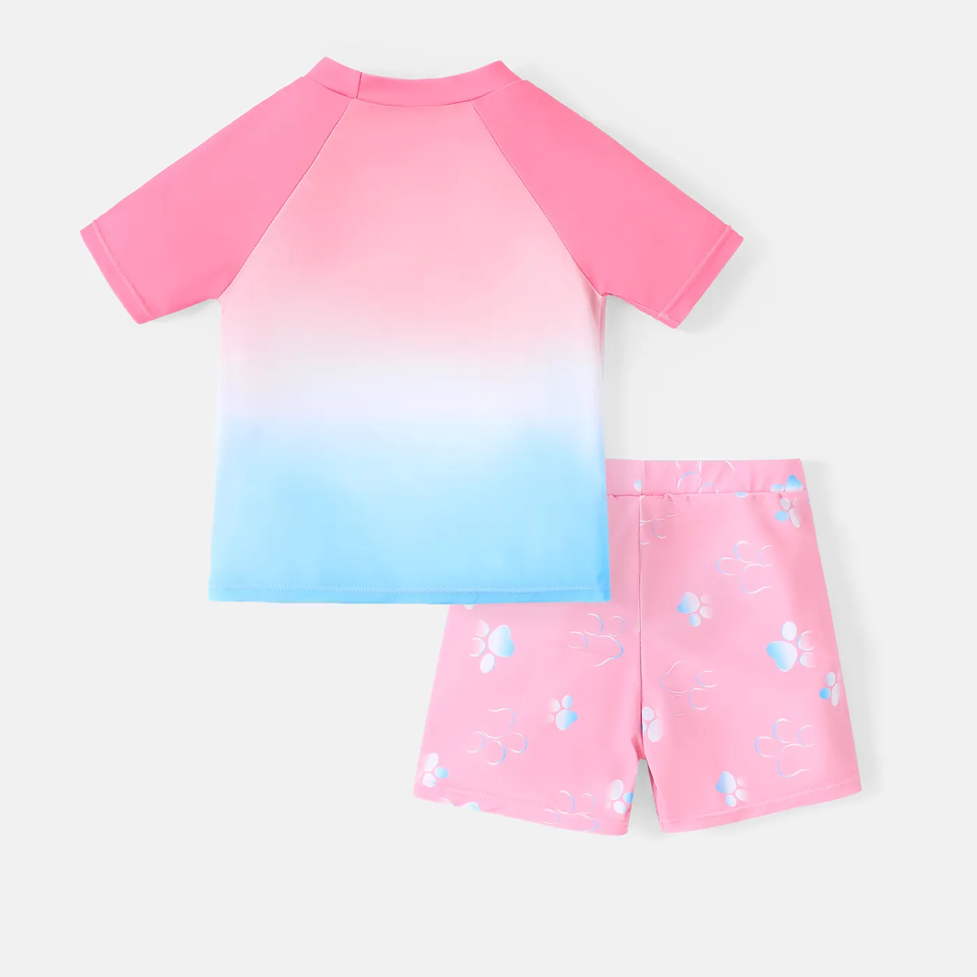 PAW Patrol Toddler Girl/Boy 2pcs Short-sleeve Top and Swim Trunks Set  big image 6