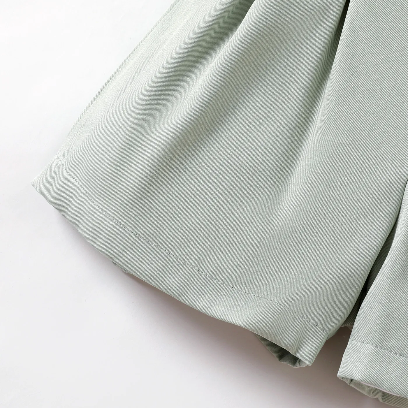 Kid Girl Button Up Front Solid Shorts  image 5