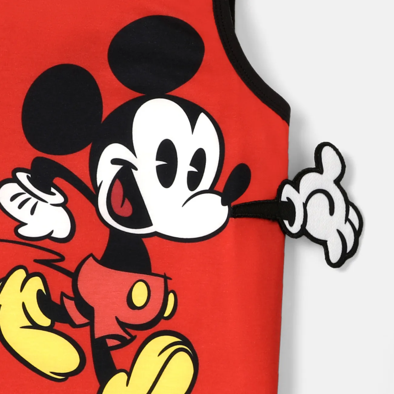 Disney Mickey and Friends Toddler Boy 2pcs Naia™ Character Print Tank Top and Shorts Set redblack big image 1