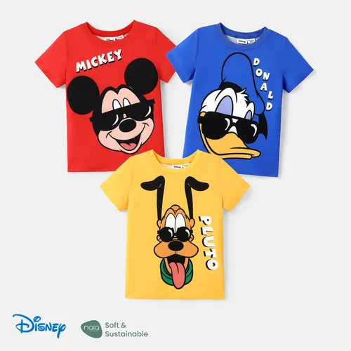 Disney Mickey and Friends Toddler/Kid Girl/Boy Naia™ Character Print Short-sleeve Tee