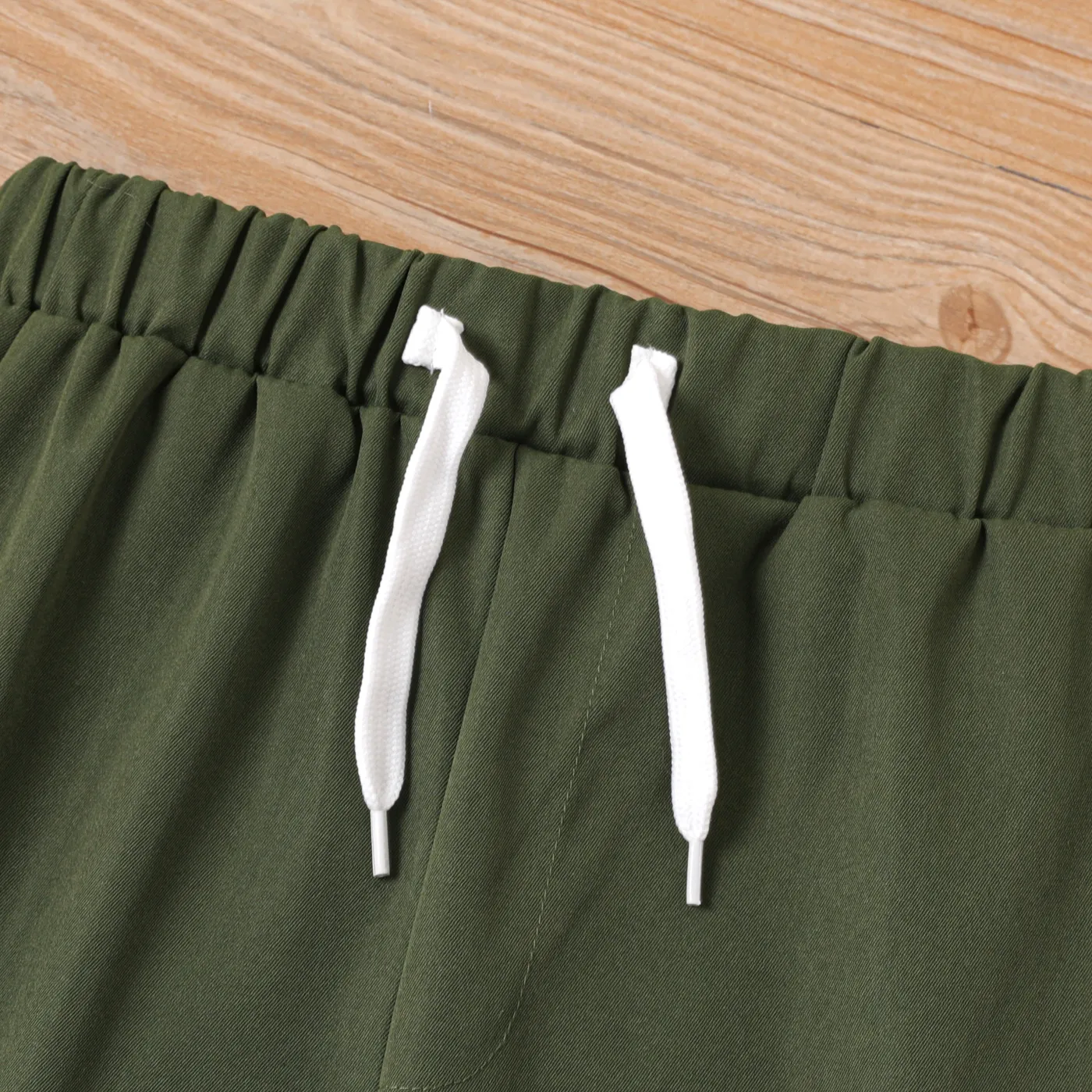 Kid Boy Dinosaur Embroidered Bermuda Shorts  image 4