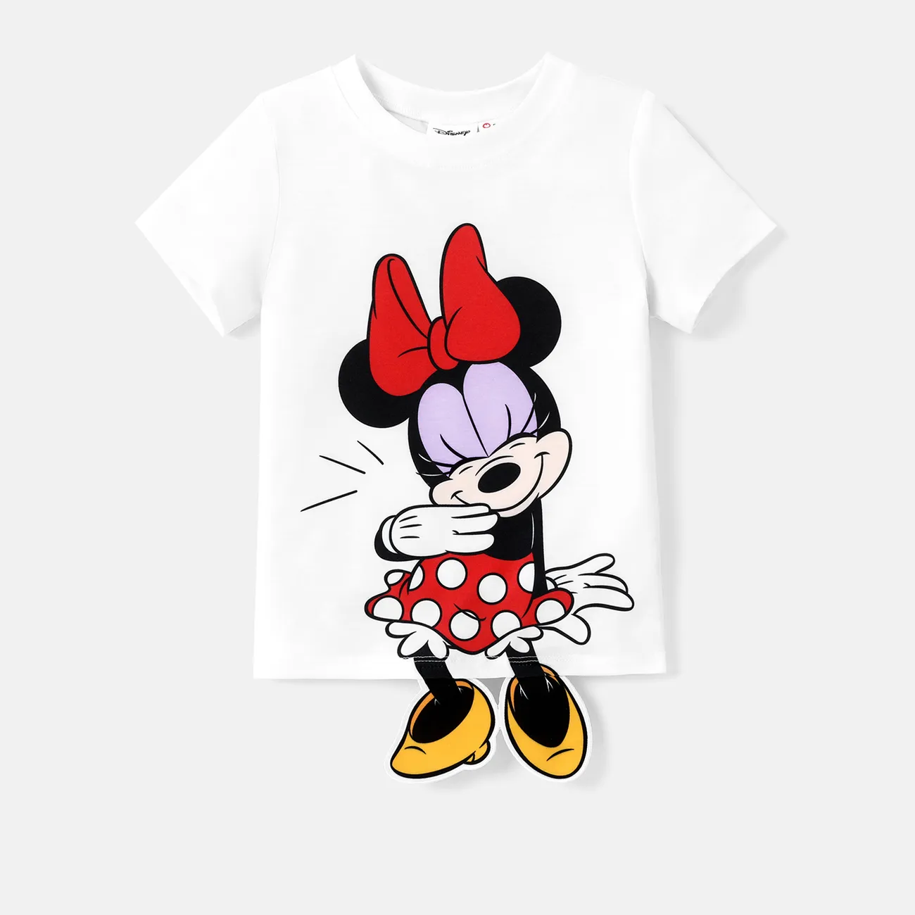 Disney Mickey and Friends Chica Hipertáctil Infantil Camiseta Blanco big image 1