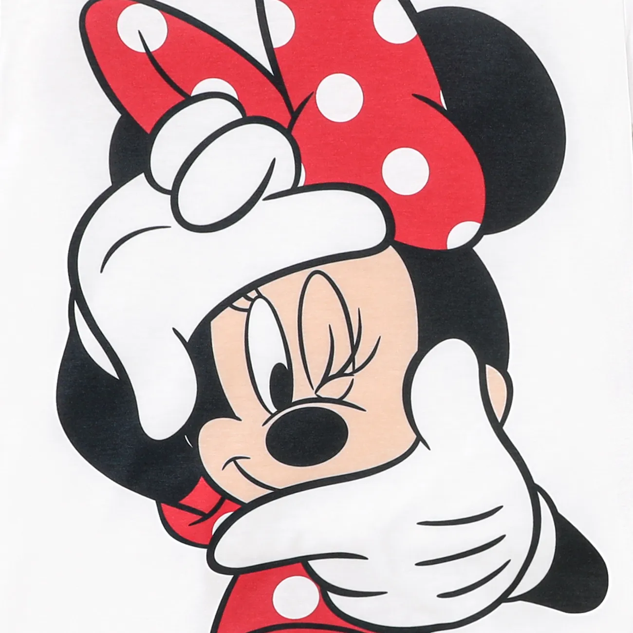 Disney Mickey and Friends Pâques 2 pièces Fille Hypersensible Enfantin Ensemble Blanc big image 1