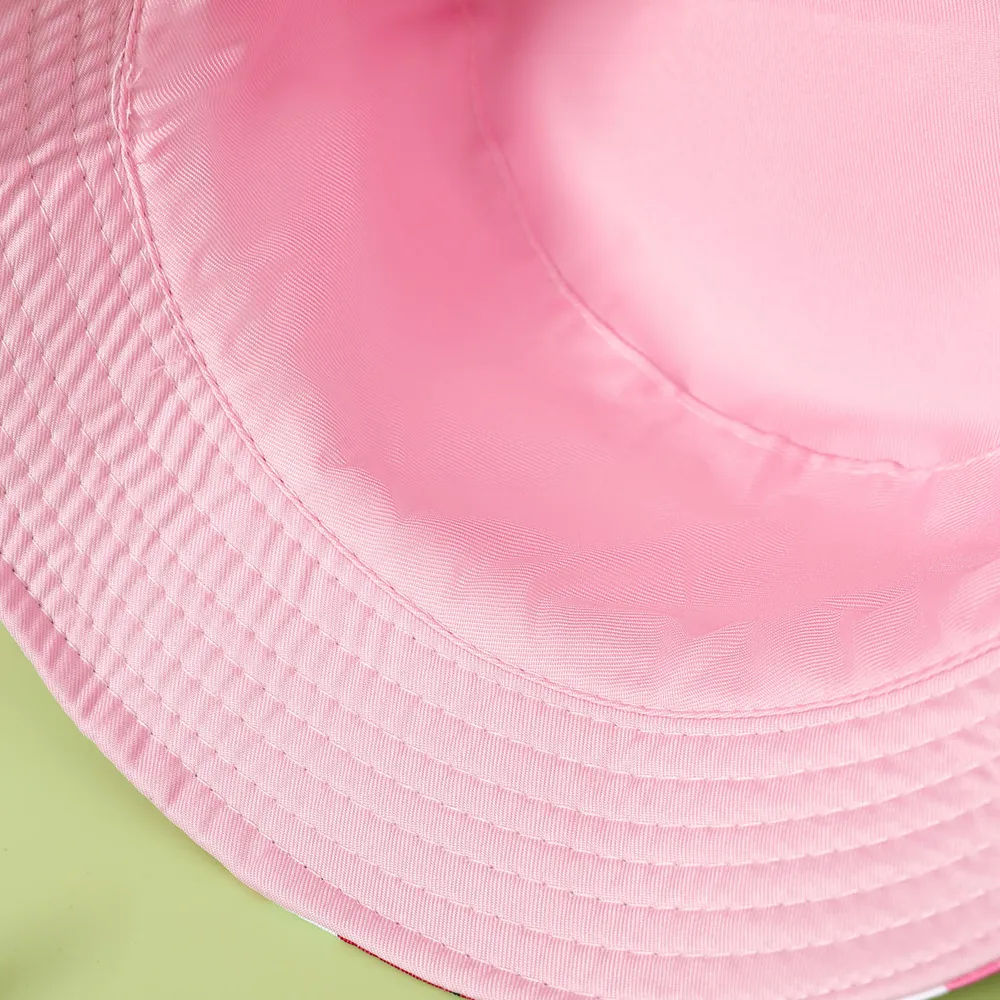 Toddler/Kid Girl Watermelon Floral Print Reversible Bucket Hat  big image 5