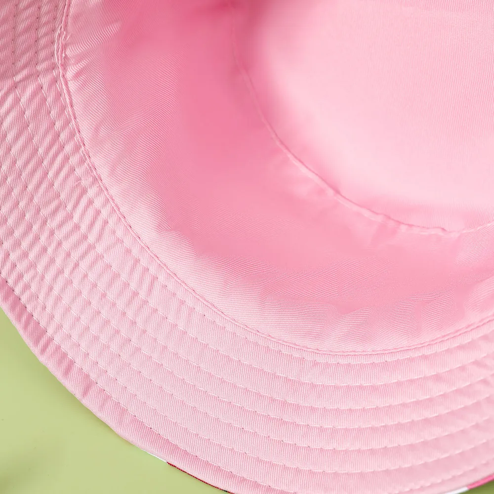 Toddler/Kid Girl Watermelon Floral Print Reversible Bucket Hat big image 5