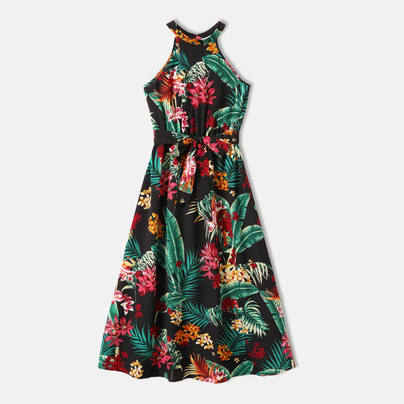 Look per tutta la famiglia Piante e fiori tropicali Senza maniche Coordinati per tutta la famiglia Set  big image 14