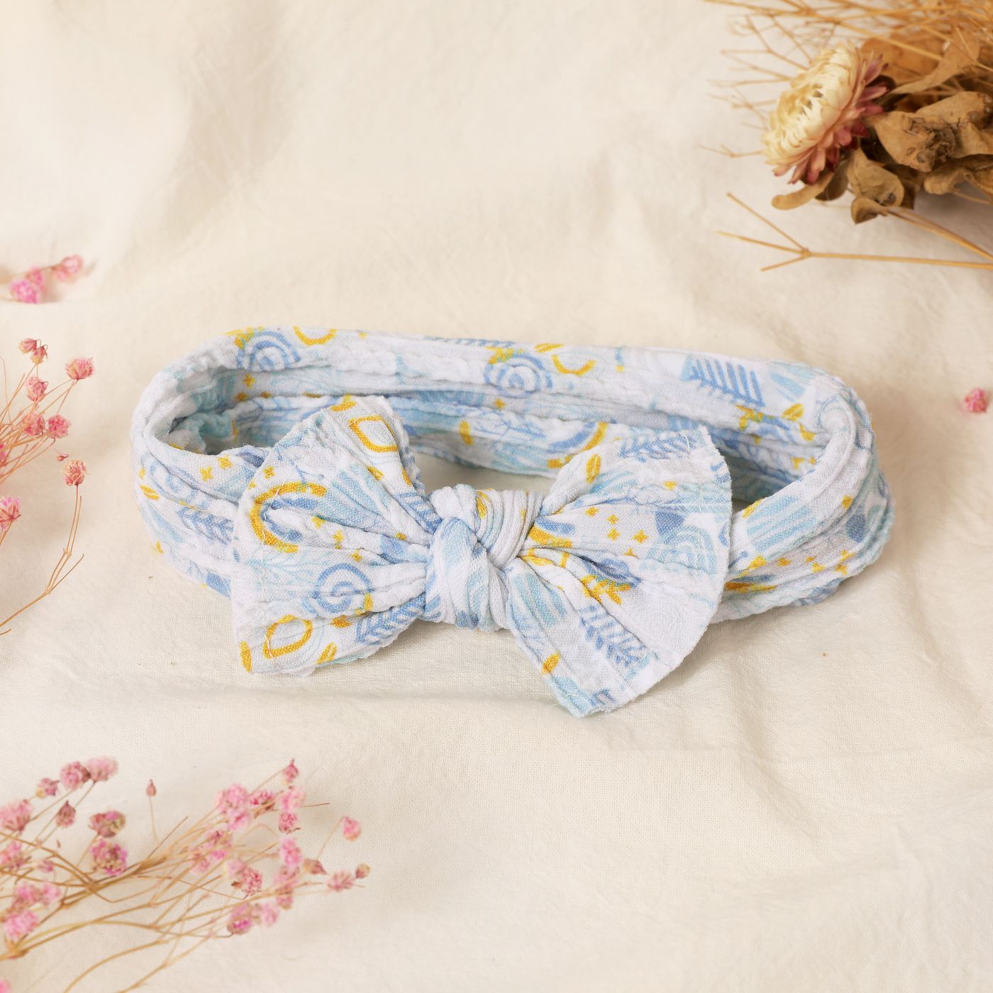 

Baby Girl Allover Floral Print Headband
