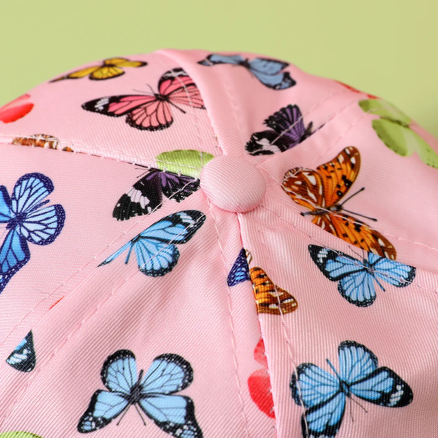Toddler/Kid Girl Butterfly Print Baseball Cap  image 4