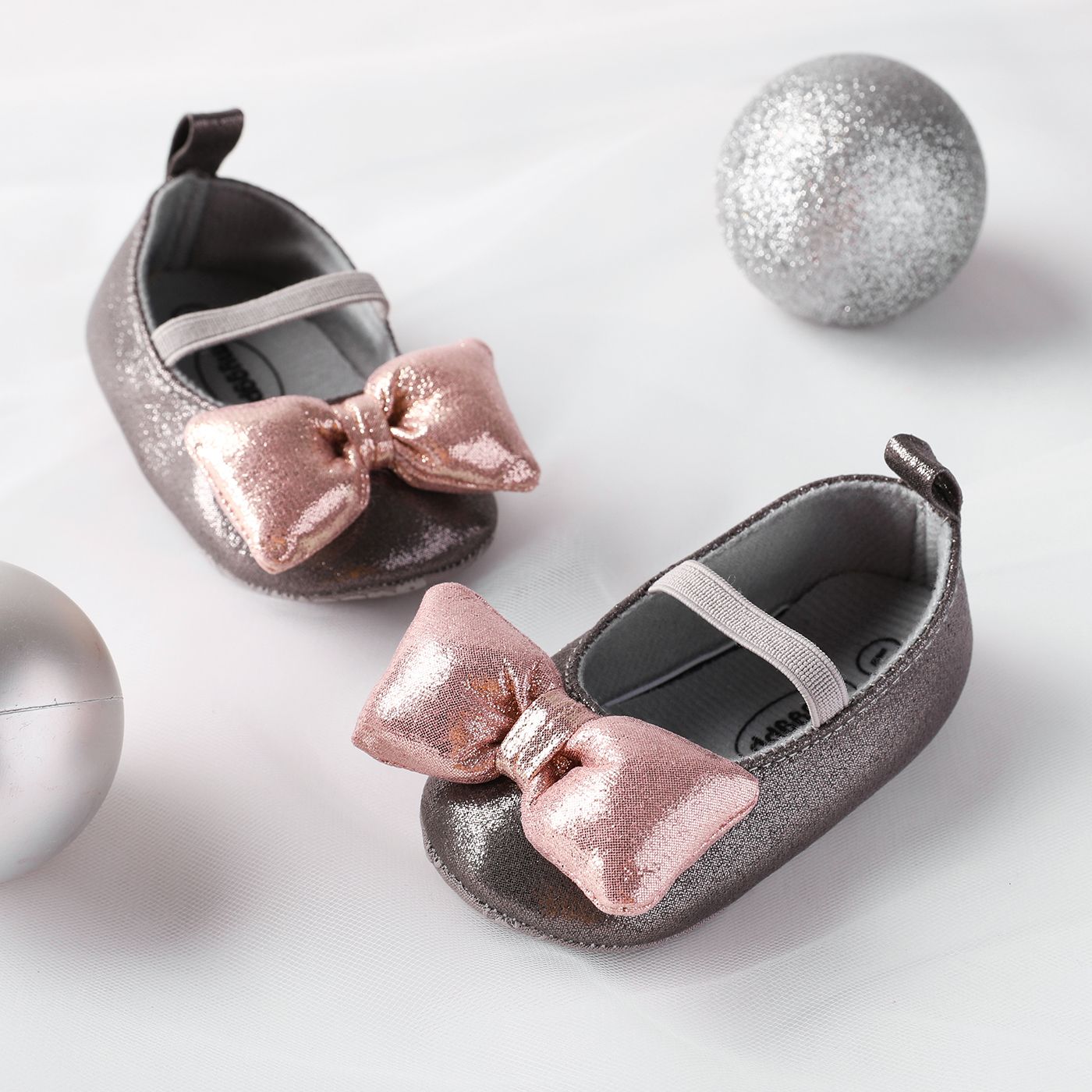 

Baby Bow Decor Sweet Prewalker Shoes