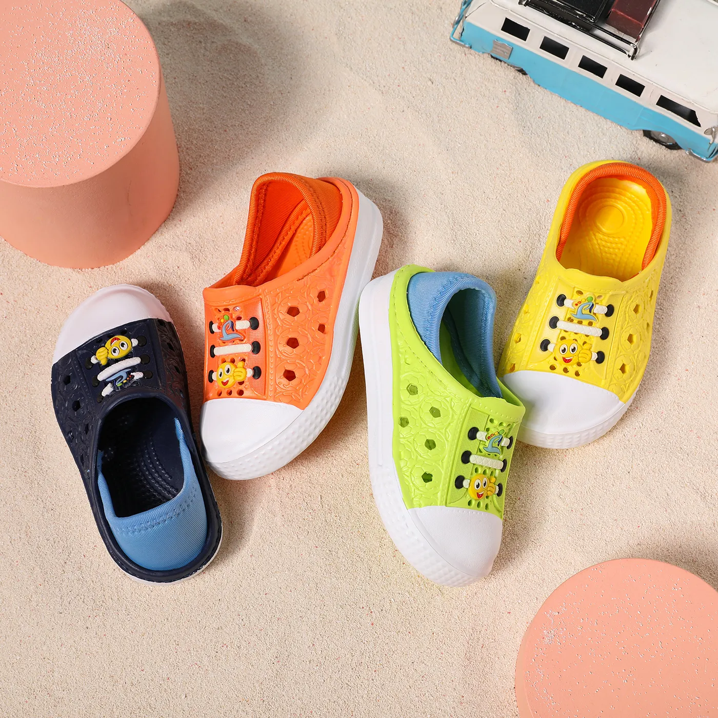 Toddler/Kid Hollow Cartoon Pattern Beach Shoes