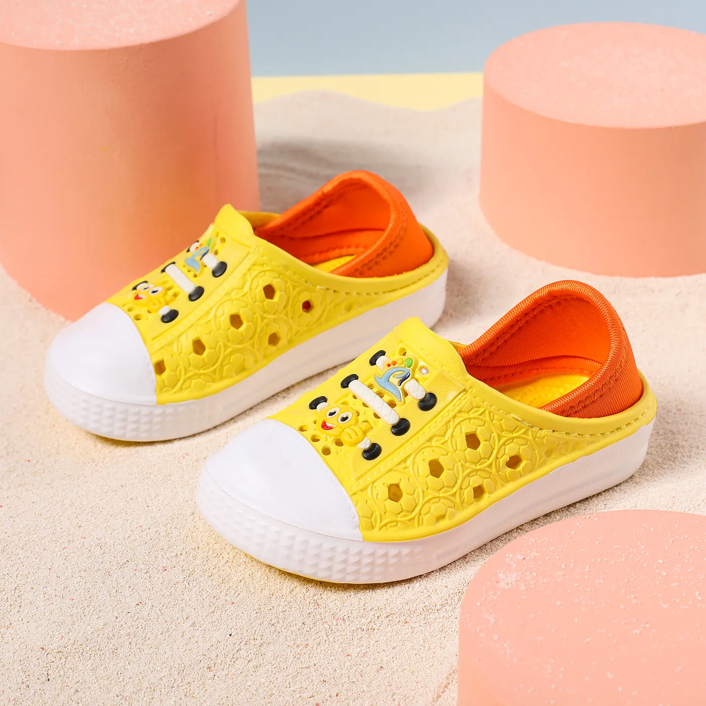 Toddler/Kid Hollow Cartoon Pattern Beach Shoes