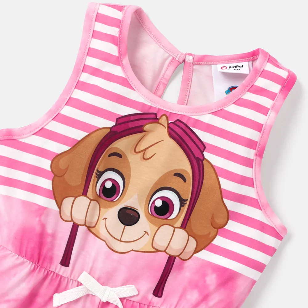 PAW Patrol Toddler Girl Naia™ Character & Stripe Print Tank Romper big image 4