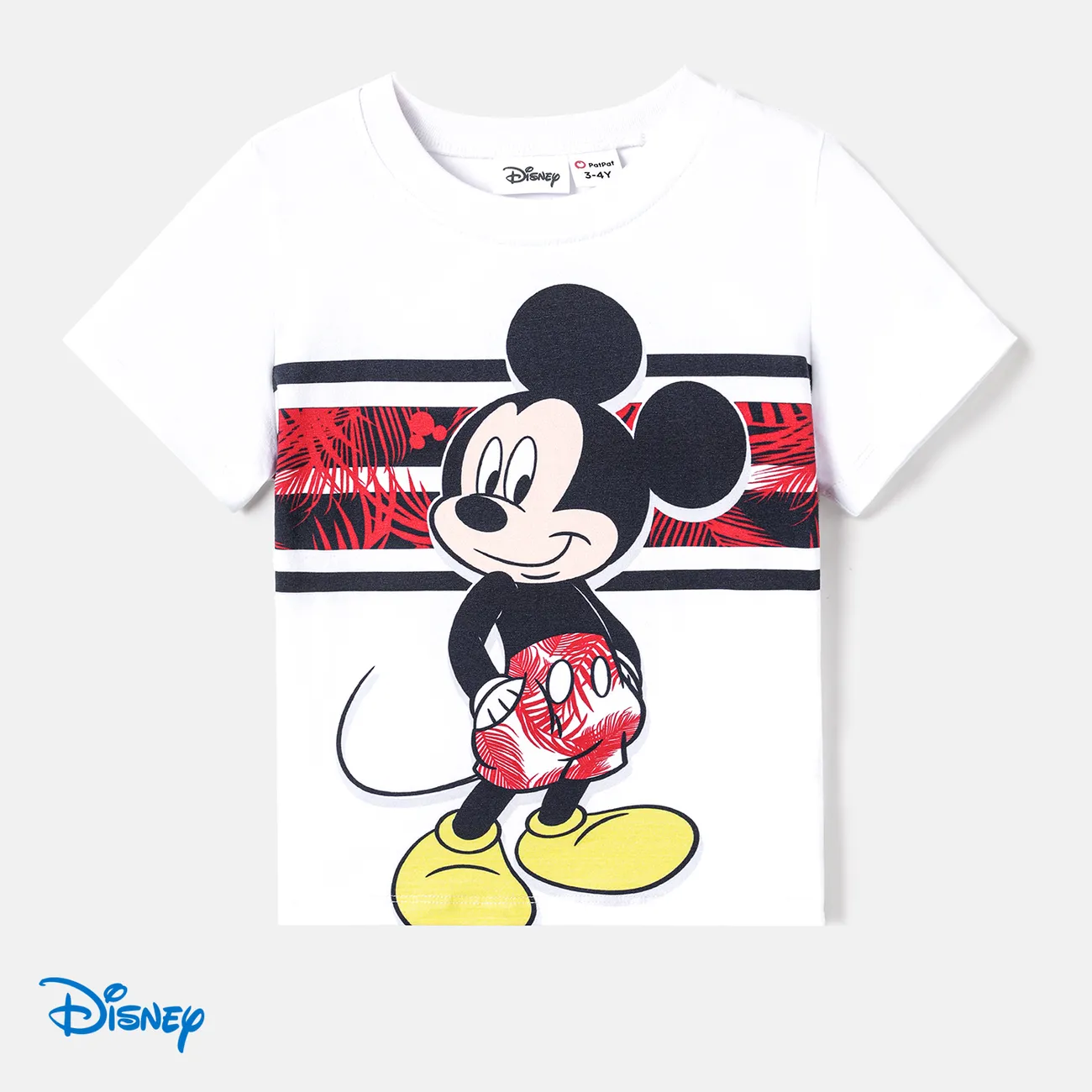 Disney Mickey and Friends Muttertag Familien-Looks Kurzärmelig Familien-Outfits Sets rot big image 1