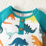 Baby Boy Naia™ Dinosaur Print Short-sleeve Henley Jumpsuit  image 3