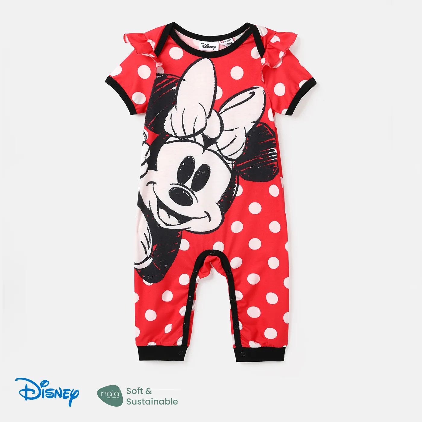 Disney Mickey and Friends Character & Polka Dots Print Naia™ Dresses