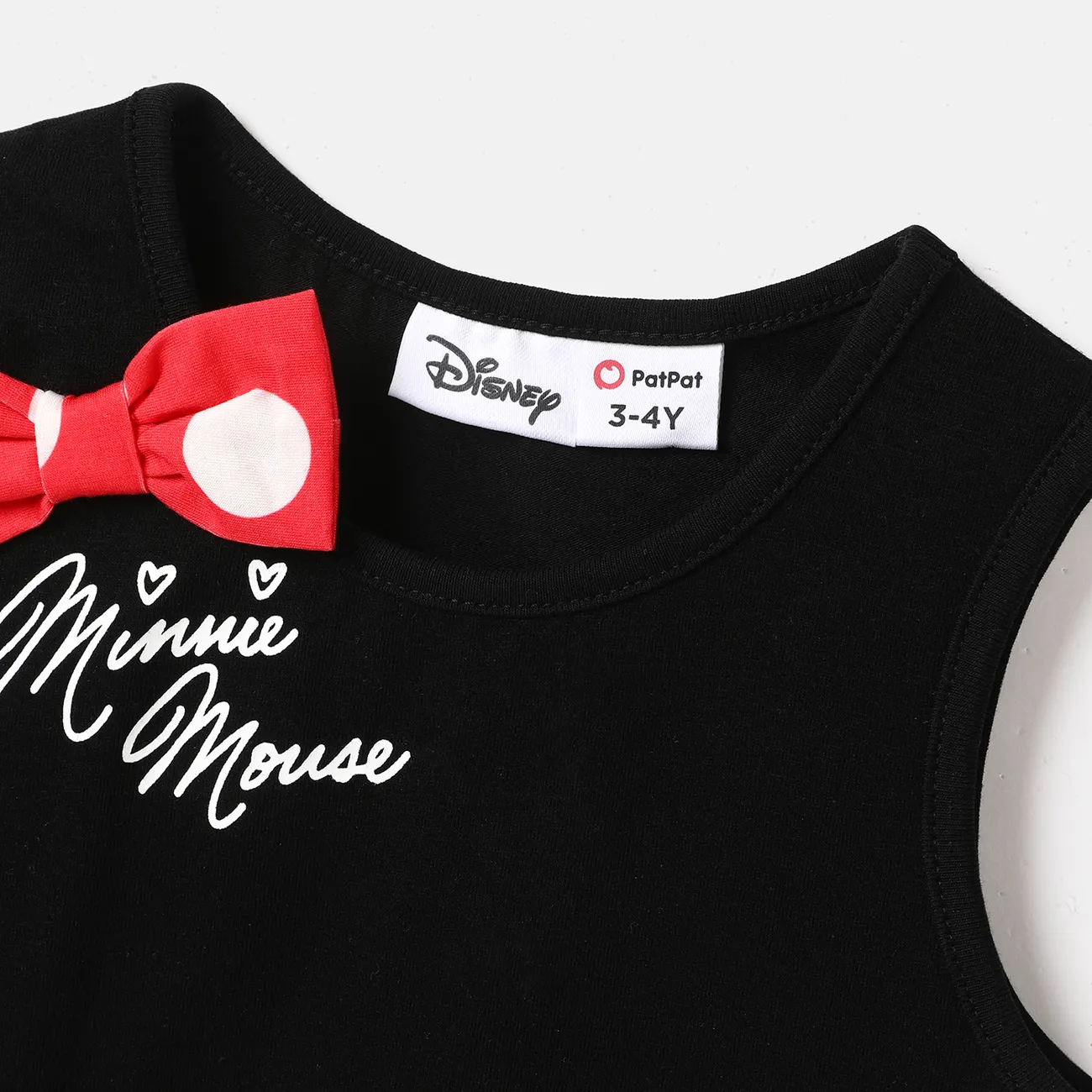 Disney Mickey and Friends Dia da Mãe Sem mangas Vestidos Mãe e eu Vermelho big image 1