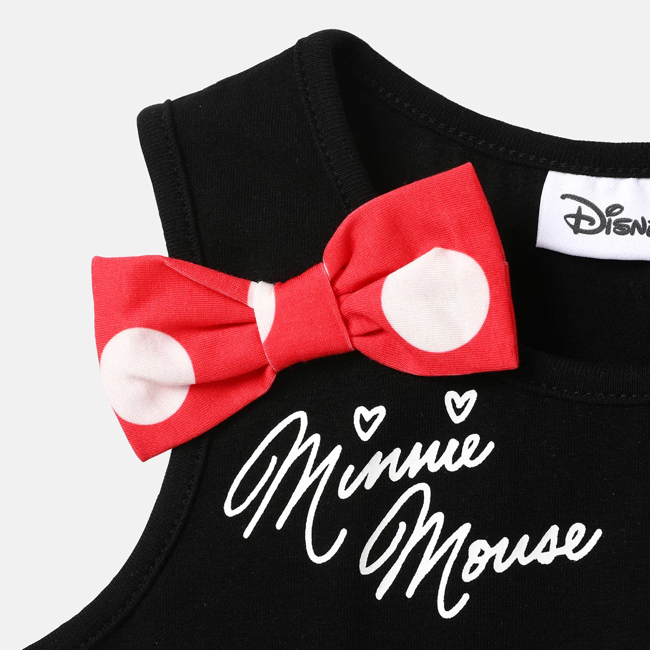 Disney Mickey and Friends Dia da Mãe Sem mangas Vestidos Mãe e eu Vermelho big image 1