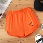 Kid Girl Sports Shorts Orange