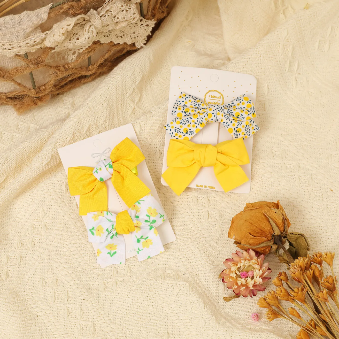 4-pack Toddler/Kid Girl Floral Print Headband