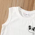 2件 小童 男 露肩 童趣 熊貓 背心套裝  image 3