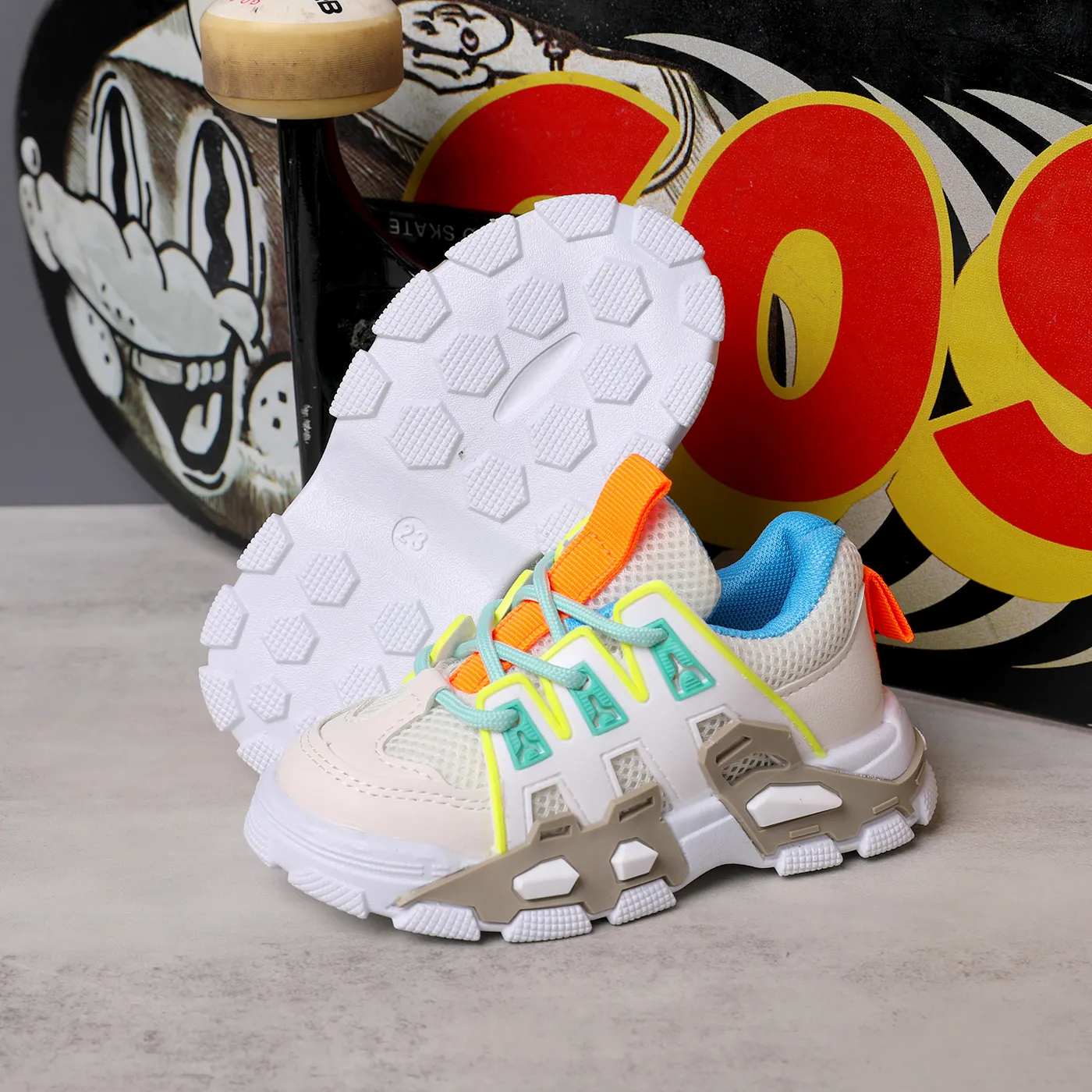 Toddler/Kid Breathable Lace-up Front Sport Shoes  image 6