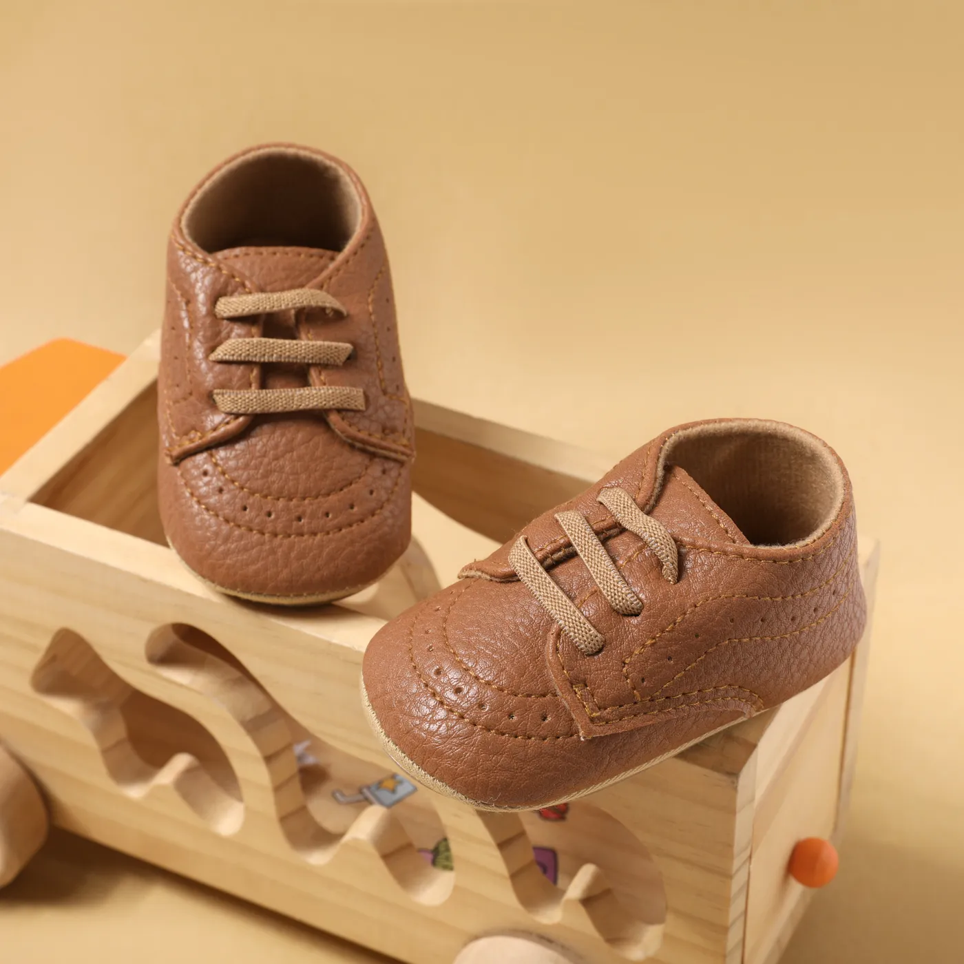

Baby/Toddler Solid Soft Sole Prewalker Shoes