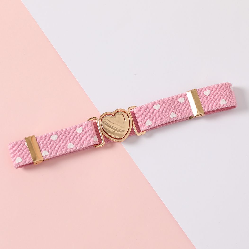 

Toddler/Kid Girl Heart Pattern Elasticated Adjustable Elastic Waist