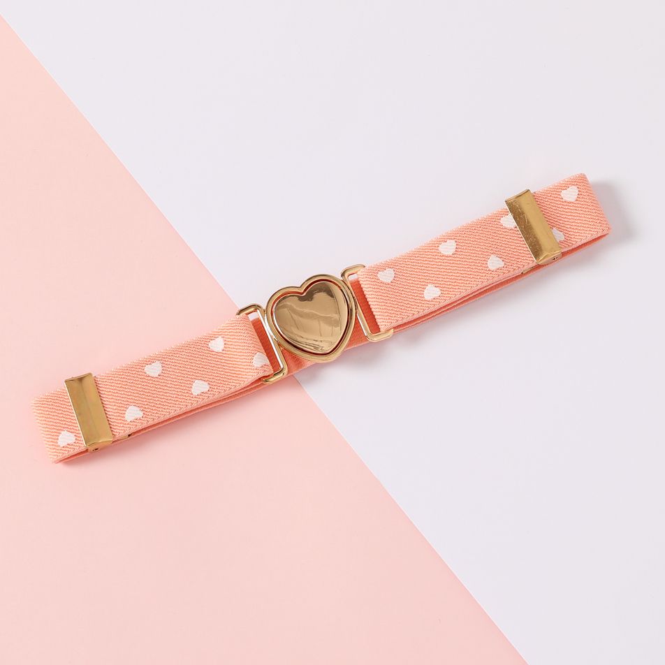 

Toddler/Kid Girl Heart Pattern Elasticated Adjustable Elastic Waist