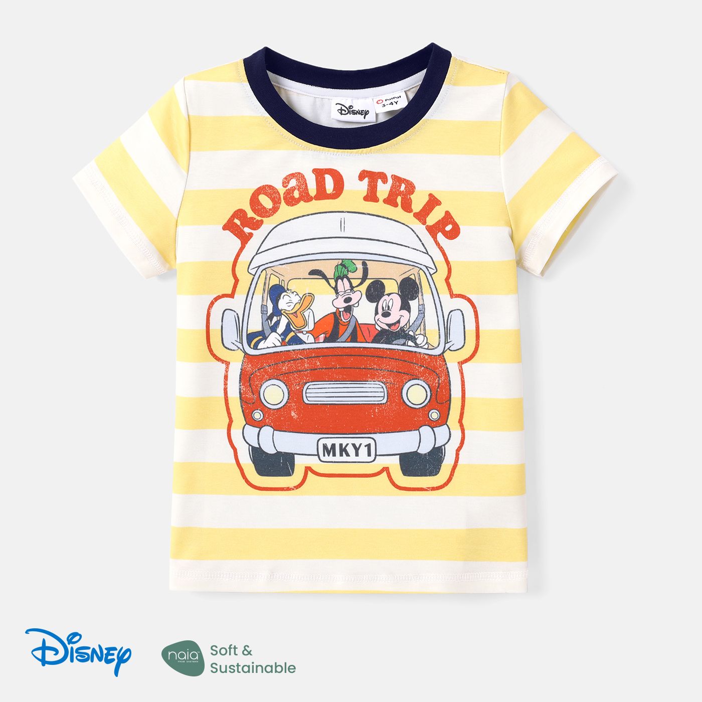 

Disney Mickey and Friends Toddler Girl/Boy Character Print Naia™ Short-sleeve Tee