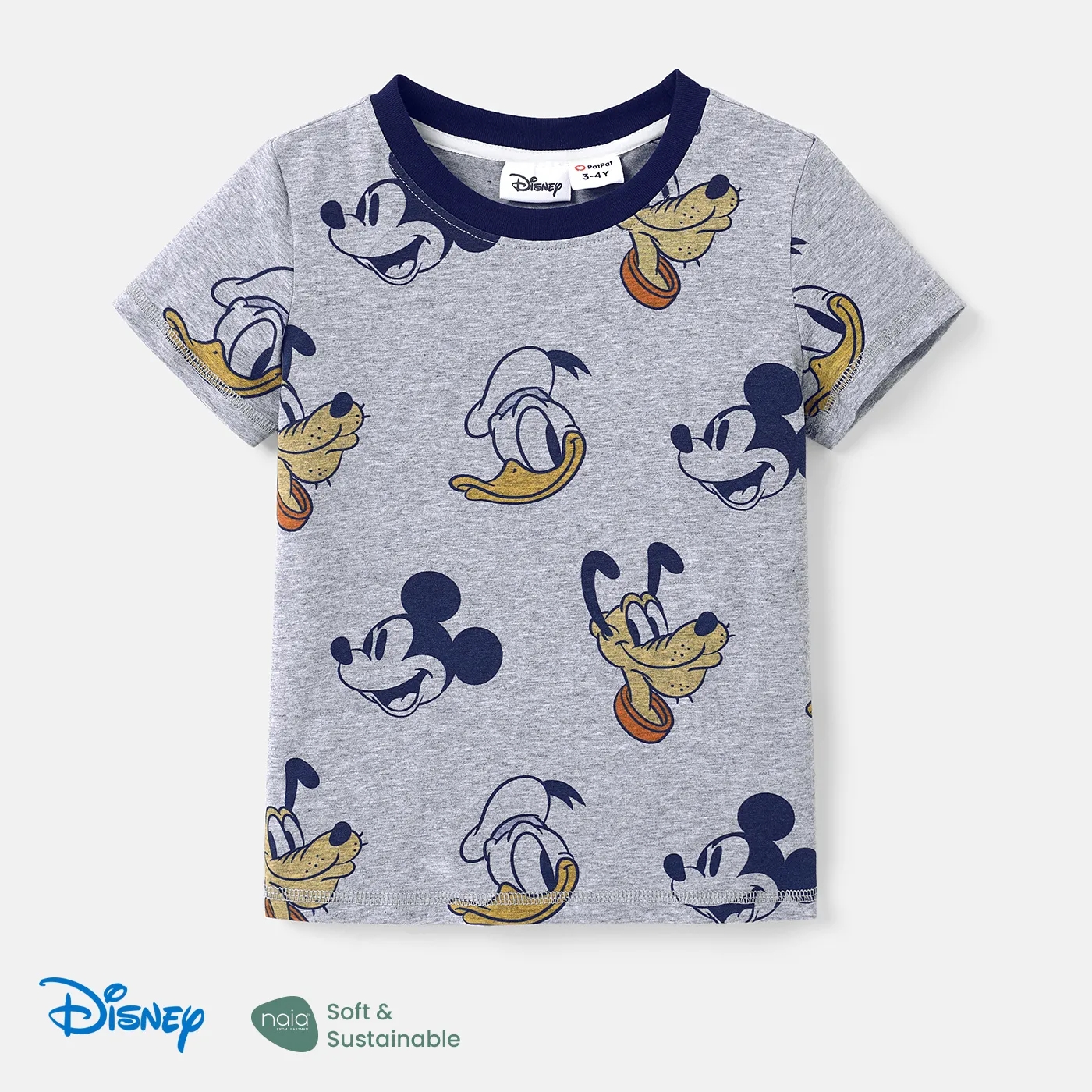 

Disney Mickey and Friends Toddler Girl/Boy Character Print Naia™ Short-sleeve Tee