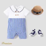 <Ahoy, Little Mariners> Baby Girl/Boy Romper / Shorts Sets bleu blanc