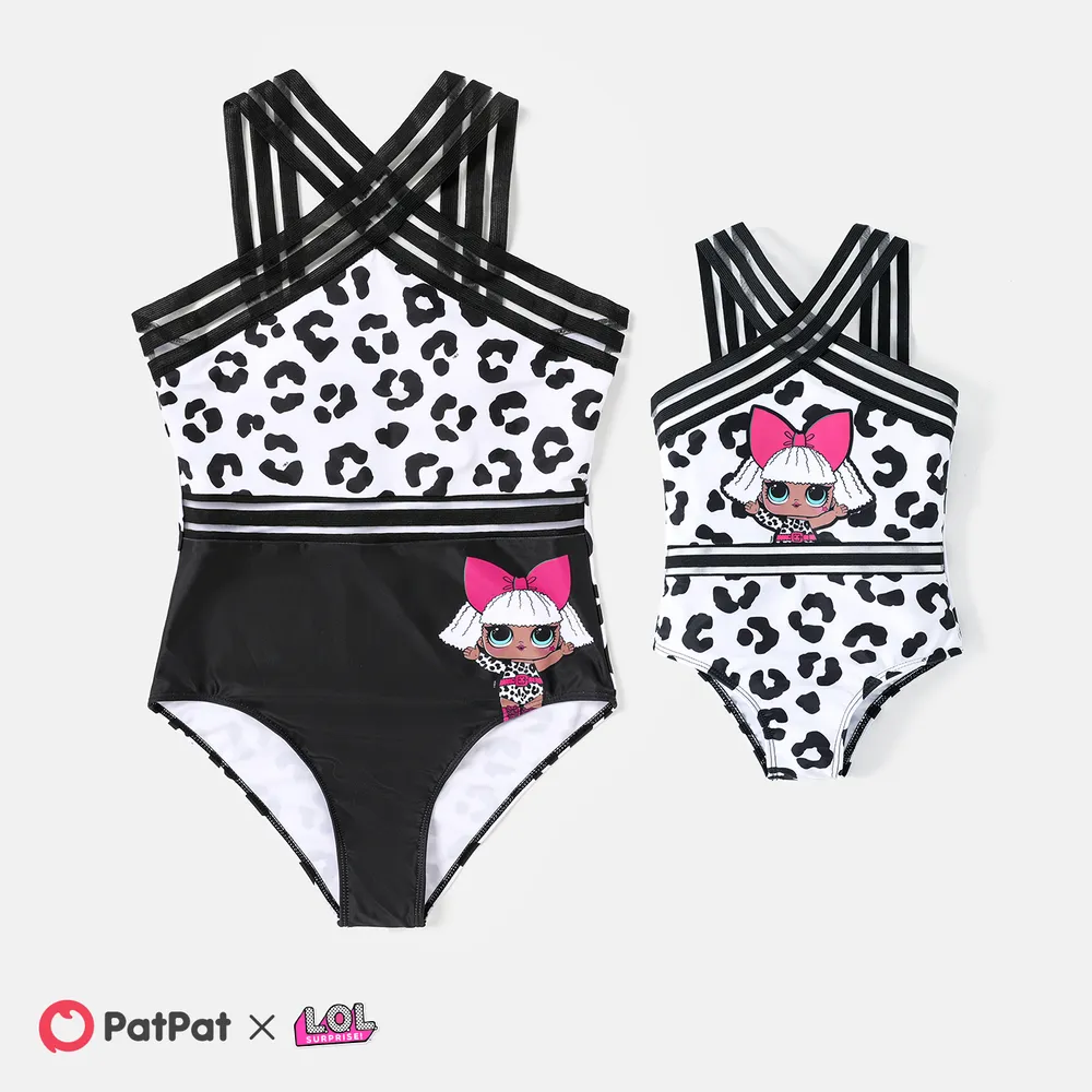 L.O.L. Surprise Mommy and Me Graphic Crisscross One-piece Swimsuit  big image 7