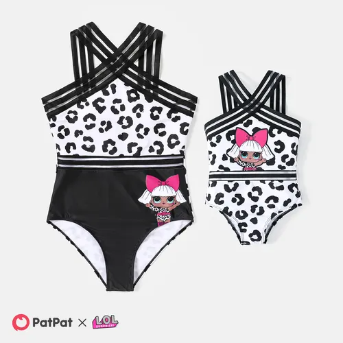L.O.L. Surprise Mommy and Me Graphic Crisscross One-piece Swimsuit