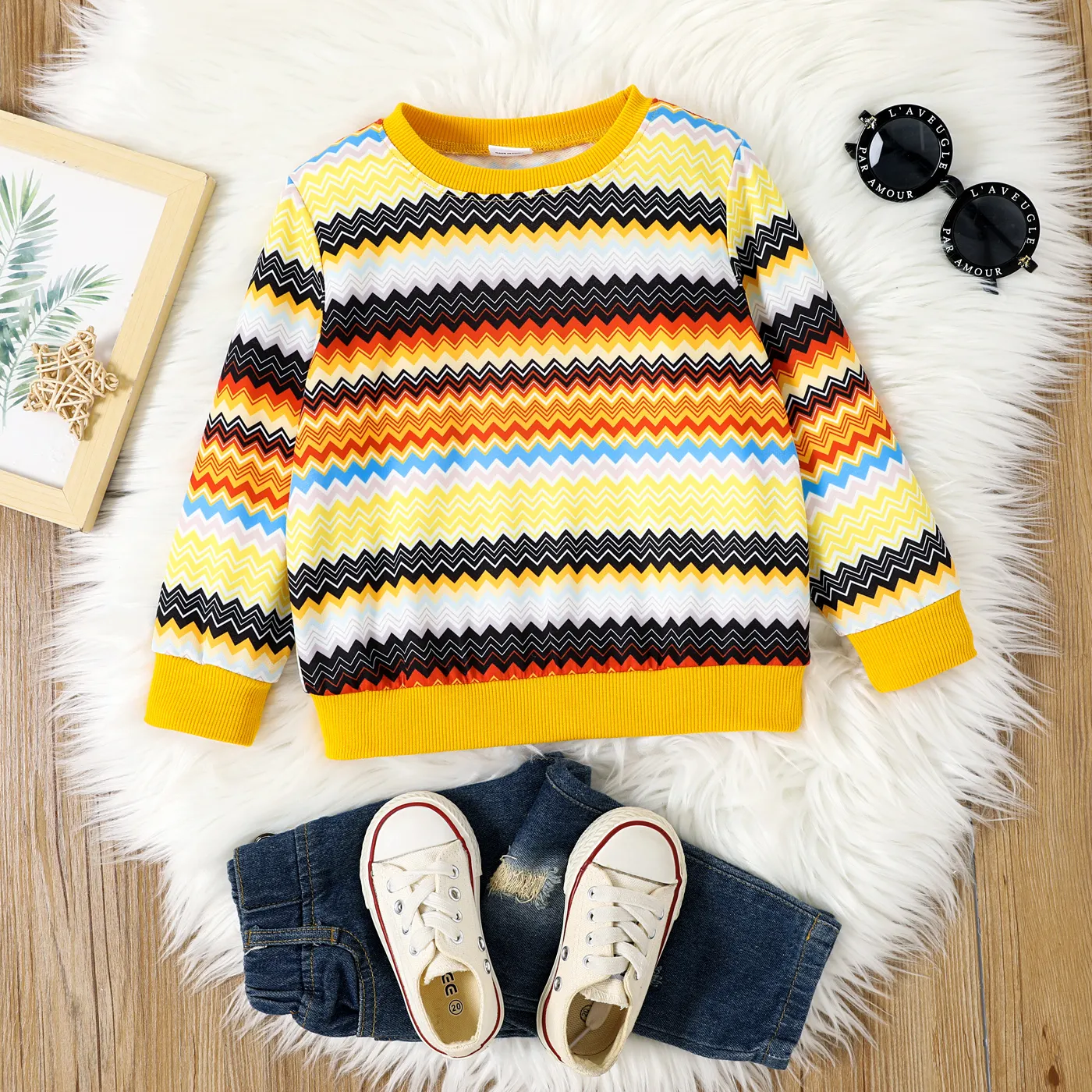 Toddler Boy Bohemia Ethnic Pullover