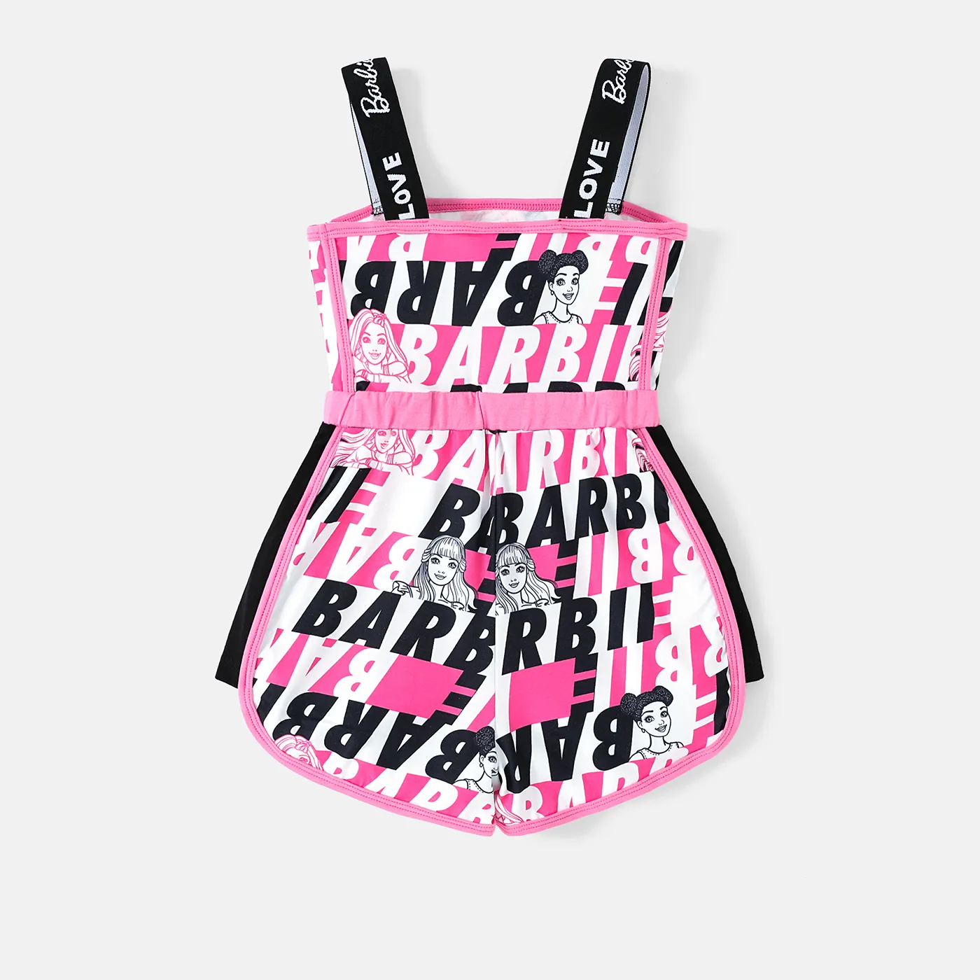 Barbie Toddler Menina Naia™ Carta Imprimir Slip Romper  image 2