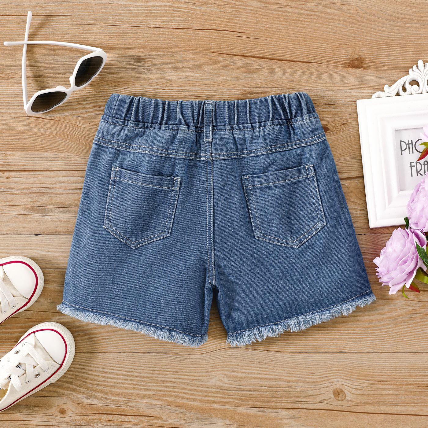 Toddler hotsell denim shorts