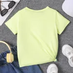 Kid Boy Letter Print Short-sleeve Ombre Tee   image 6