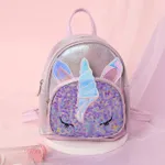 Toddler/Kid Unicorn Pattern Fashion Backpack Purple