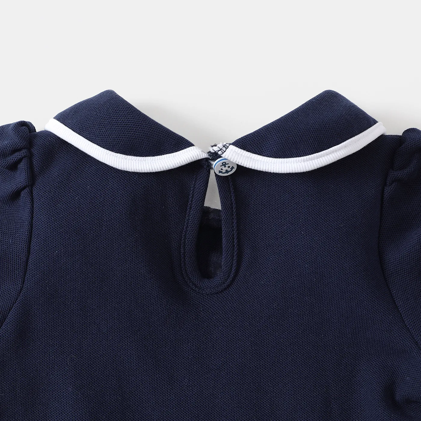 <Sailor's Delight> 2pcs Baby Girl Top and Shorts Set royalblue image 5