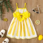 Toddler Girl Lemon Print Back Bow Cami Dress   image 3