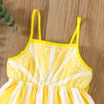 Toddler Girl Lemon Print Back Bow Cami Dress   image 5