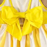 Toddler Girl Lemon Print Back Bow Cami Dress   image 4