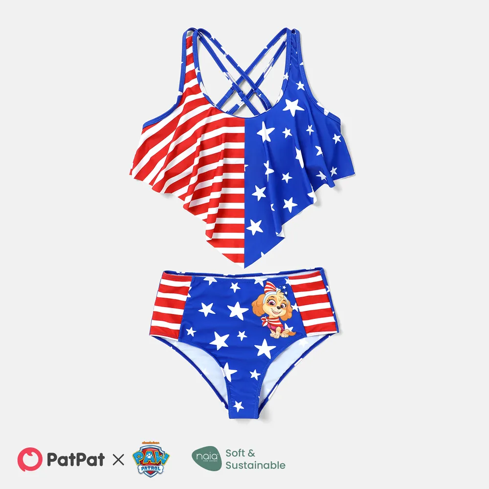 Independence Day PAW Patrol Family Matching Two-piece Swimsuit or Swim Trunks  big image 11
