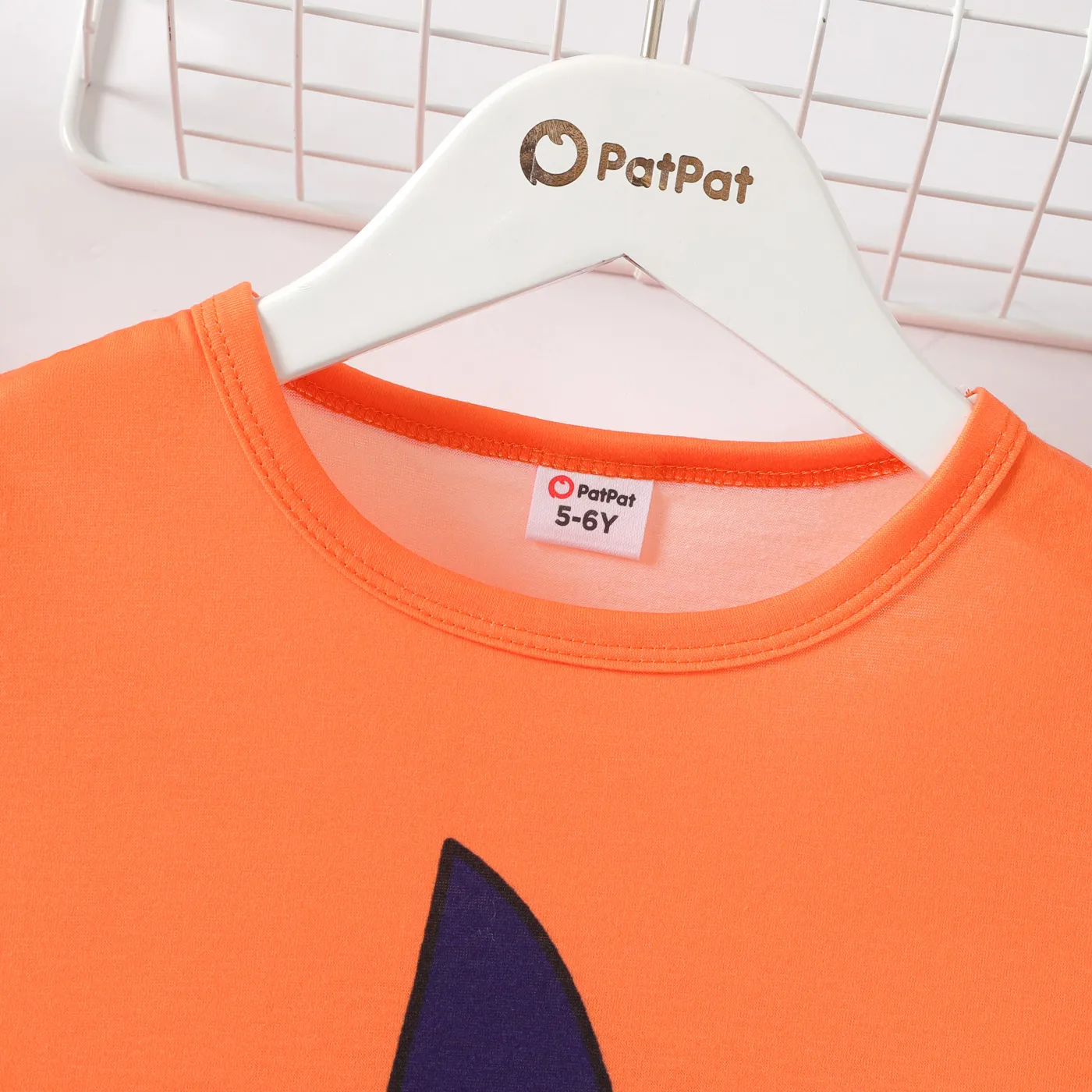 Kid Boy Shark Graphic Short-sleeve Tee  Orange image 6