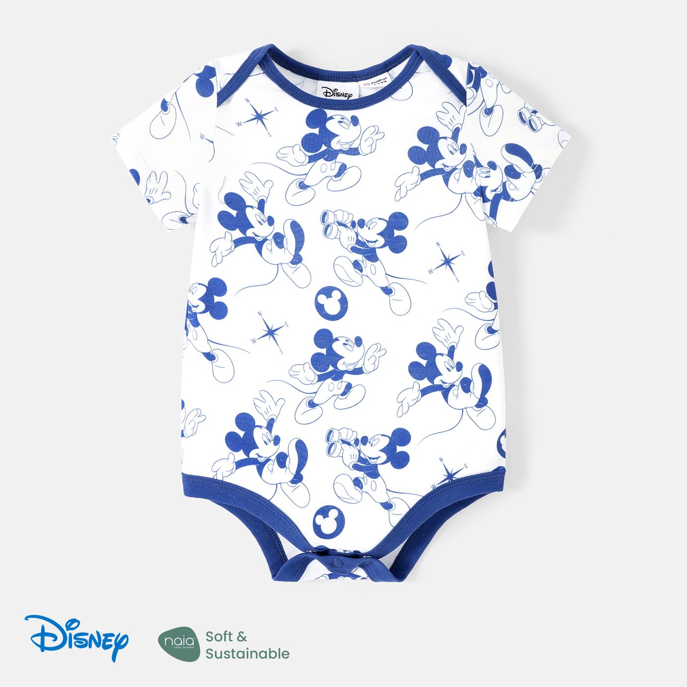 

Disney Mickey and Friends Baby Boy Character Print Naia™ Short-sleeve Bodysuit