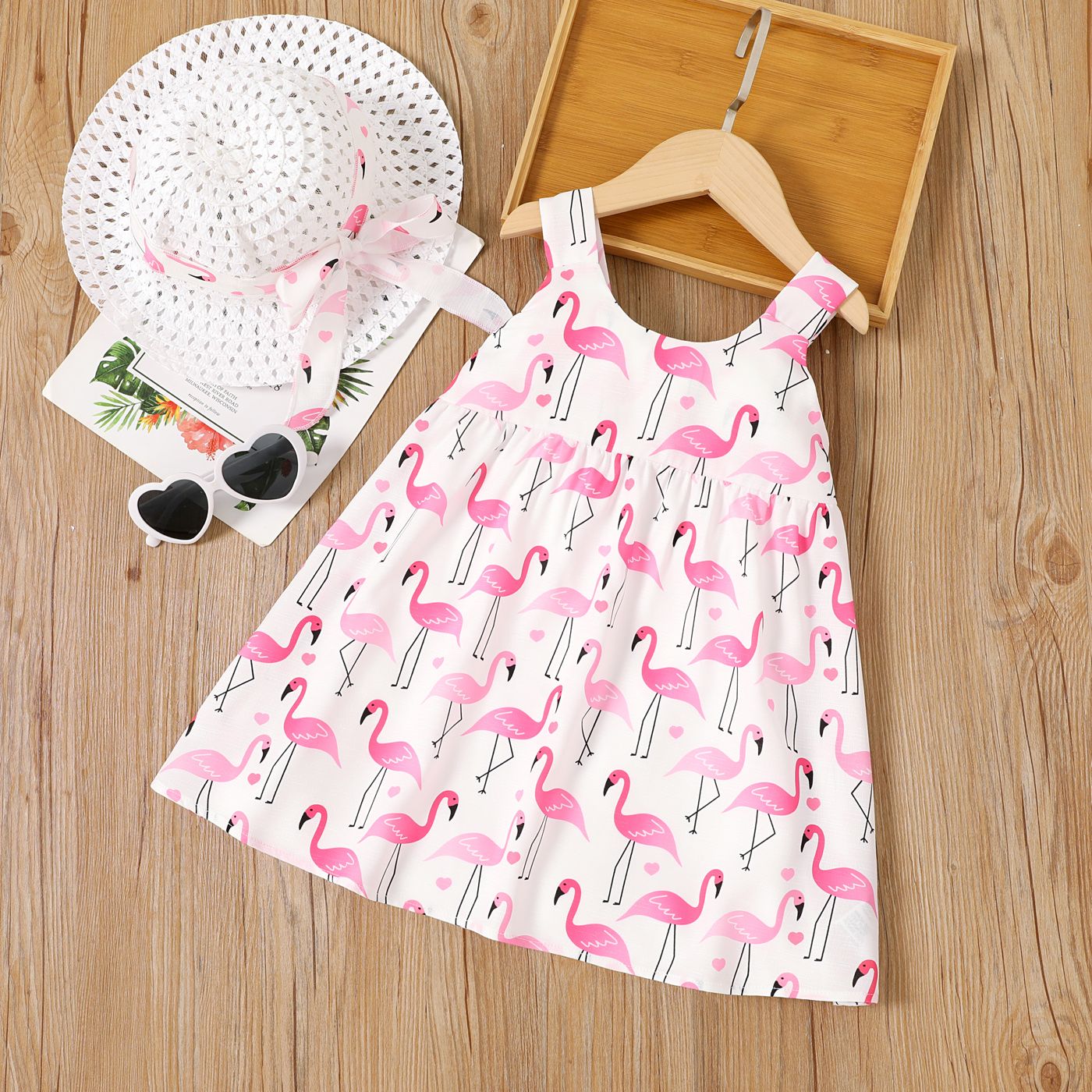 Baby girl hot sale flamingo dress