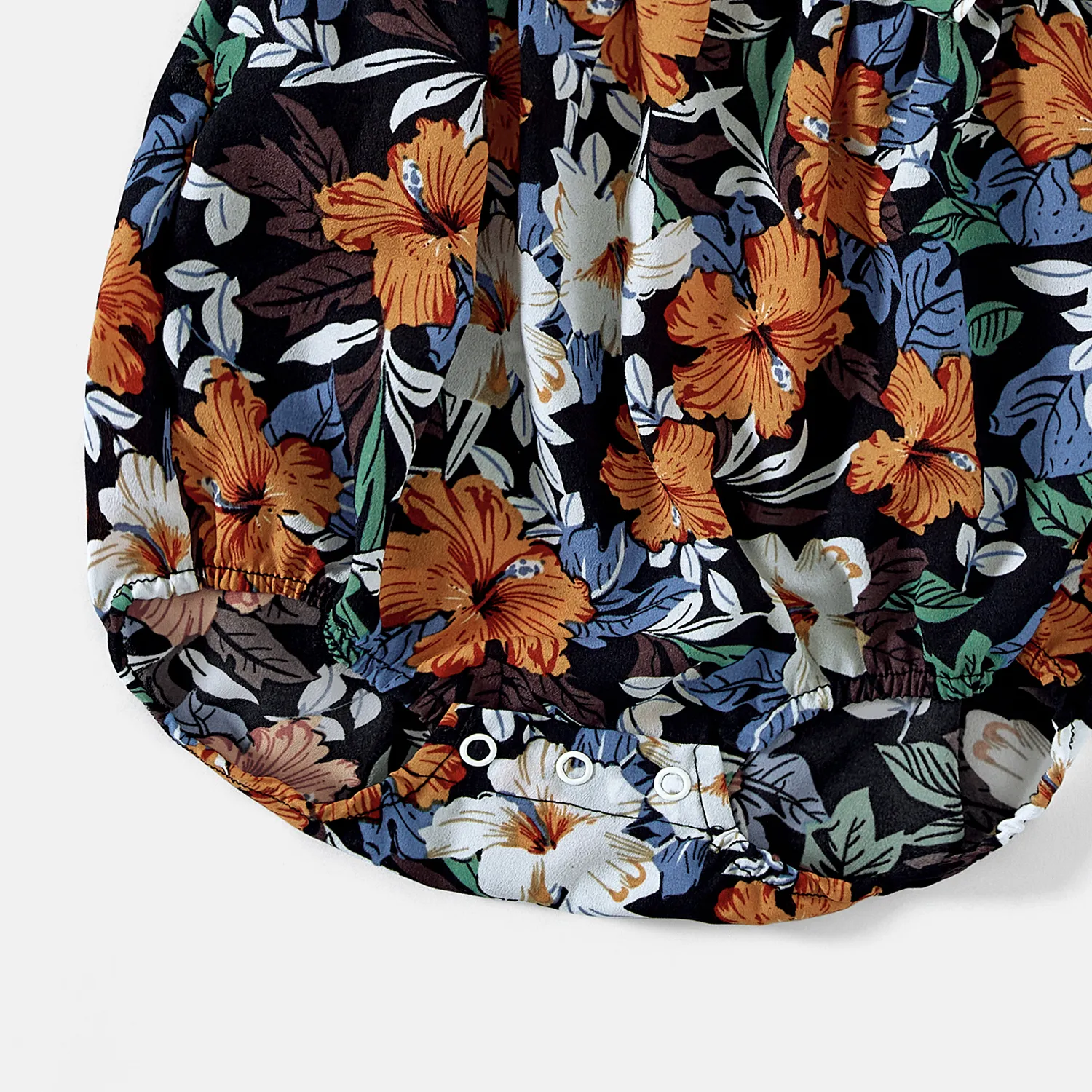 Mommy and Me Floral Panel Tank Dresses with Headband Set  image 4