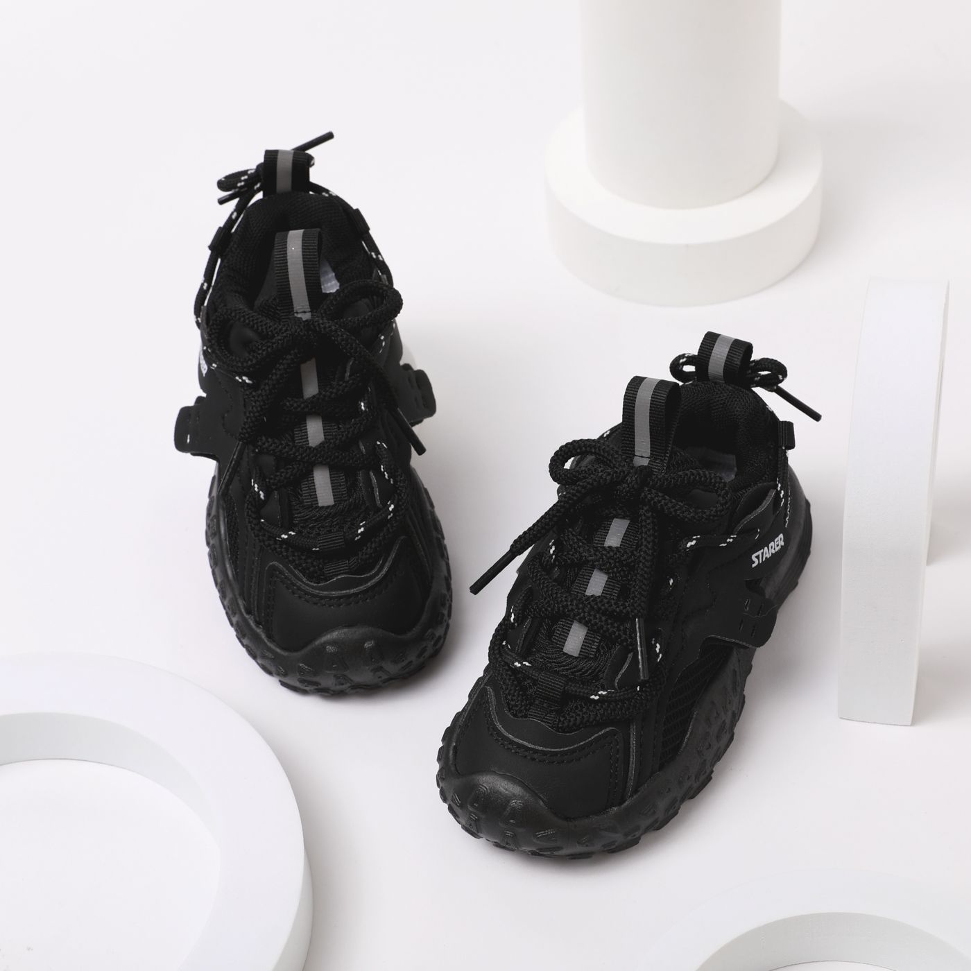 

Toddler/Kid Lace-up Breathable Sporty Shoes