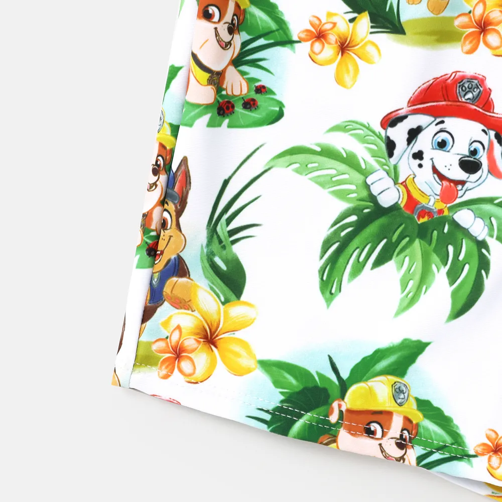 PAW Patrol Family Matching Character Print Ruffled One Piece Swimsuit or Swim Trunks Shorts  big image 4