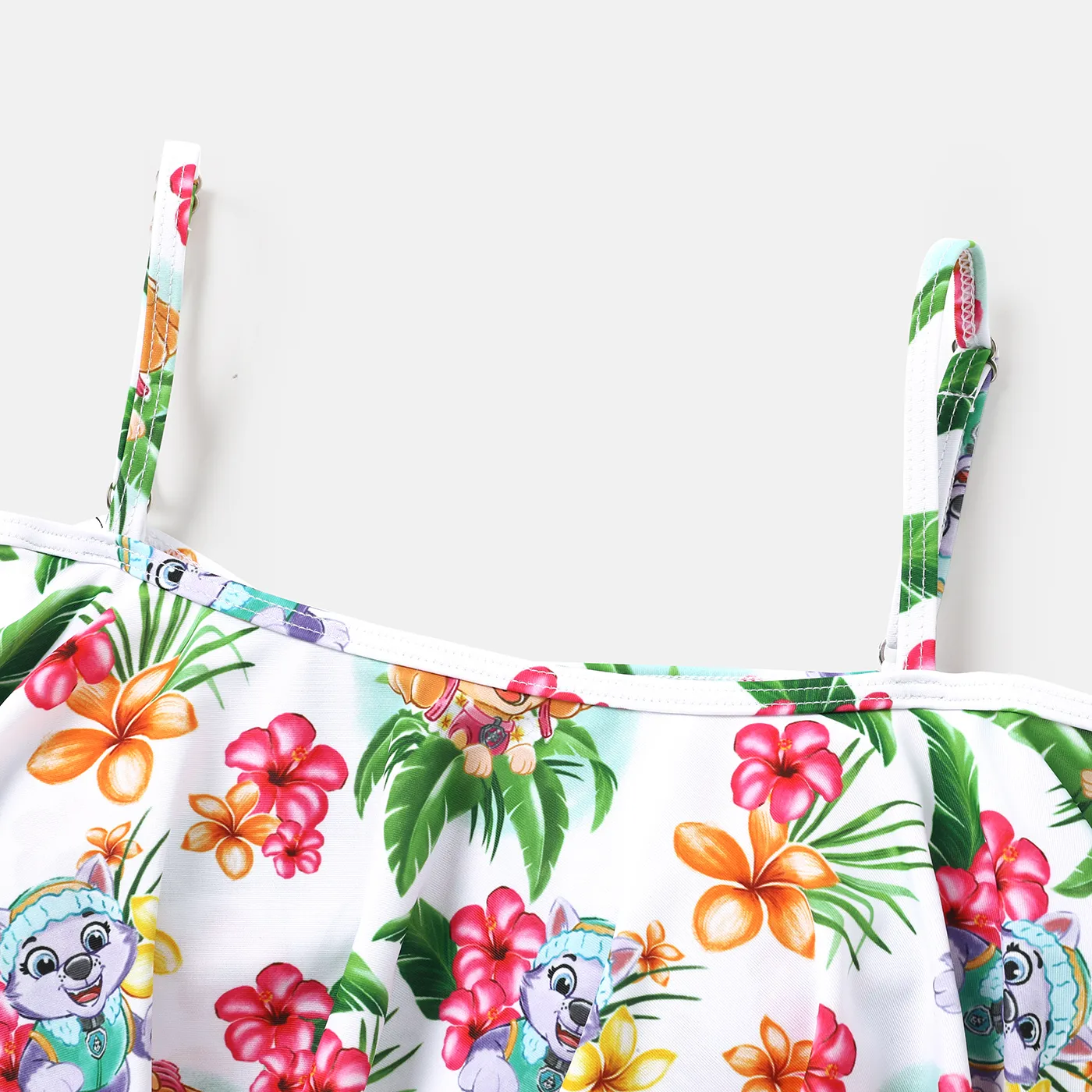 PAW Patrol Family Matching Character Print Ruffled One Piece Swimsuit or Swim Trunks Shorts  big image 12